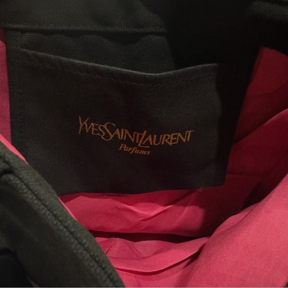 YSL Black Tote Bag with Gold Logo, GWP - Picture 6 of 8